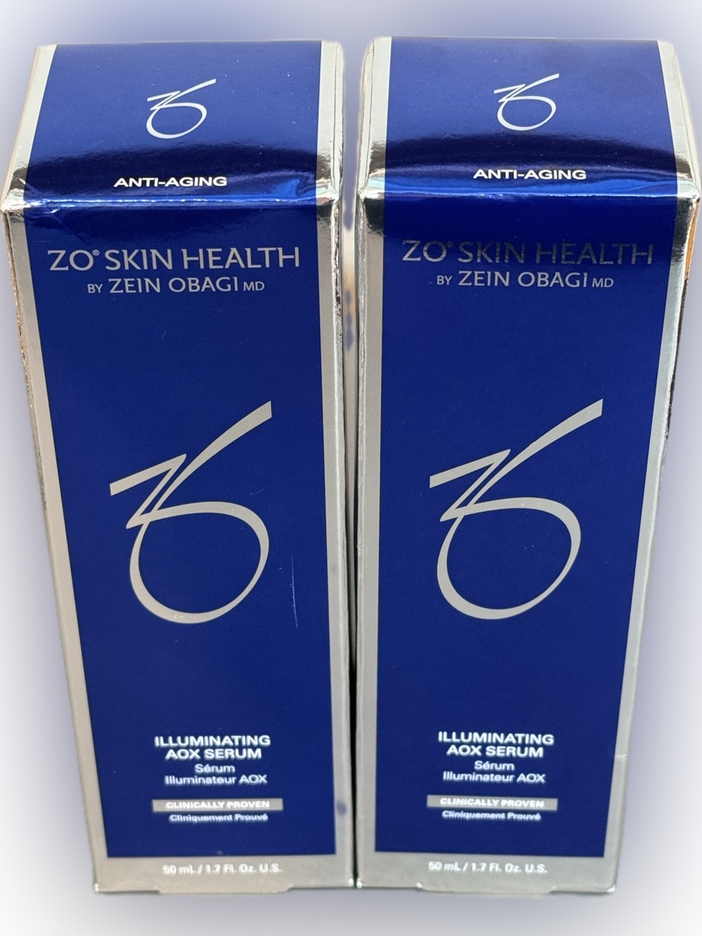 Zo Skin Health by Zein Obagi Illuminating AOX Serum Bonus 2 Pack Save $$